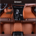 Automobilio grindų kilimėliai BMW X6 E71 F16 G06 2008-2025 Individualūs automobilių salono aksesuarai Apsauginiai nuo purvo Patvarūs odiniai kilimėliai E71 Size2 2008-2014