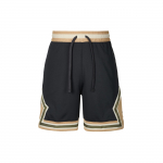 Jordan Dri-FIT SS25 Sportinis Dongdan Mados Paprasti Greitai Džiūstantys Tinklelio Kvėpuojantys Varstomi Krep&scaron;inio &Scaron;ortai Vyri&scaron;ki &scaron;ortai Juodi HV1264045 M