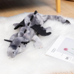 Interneto įžymybė drakono lėlė linksmas želė pliu&scaron;inis žaislas vaivoryk&scaron;tinis sniego drakono lėlė didelė pagalvė dovana 90cm(0.8kg）