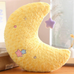 45cm Mielos Geltonos Žvaigždutės Pliu&scaron;inė Lėlė Žaislai Geltona Violetinė Mėnulis Pliu&scaron;inis Mink&scaron;tas Kim&scaron;tas Žaislas Lėlė Namų Dekoras Gimtadienio Dovana Vaikams 45cm
