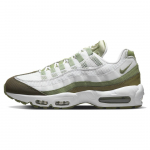 Nike Air Max 95 Balti Aliejaus Žali Vyri&scaron;ki Sportbačiai Vidutinio Alyvuogių FD0780-100 40