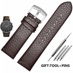 Armani AR2460/2461/2462/0263 lizdinės odos apyrankė Originalios kokybės natūralios odos laikrodžio dirželis 24 mm ruda juoda vyri&scaron;ka apyrankė 24mm