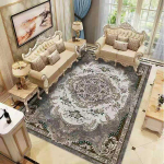 Europieti&scaron;ko stiliaus svetainės kilimas, kilimas po sofa, kavos staliuku, didelio ploto kilimas miegamajam, kilimas prie lovos 80 * 120CM