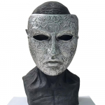 Baldvinas IV Jeruzalietis Helovino Kaukė Dervinė Kostiumo Veido Dangtis Cosplay ir &Scaron;ventėms Style 2