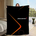 &Scaron;aunus logotipas M-M-McLarenS-ES Antklodė Flanelė &scaron;ilta komforti&scaron;ka mink&scaron;ta pliu&scaron;inė antklodė Piknikui Lovoms Sofoms Namams Ir Miegamiesiems 30x40in