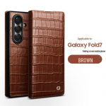 Chali tikros odos magnetinis atverčiamas dėklas, skirtas Samsung Galaxy Z Fold7