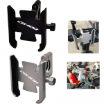 For HONDA CB400 CB400X CB400F CB400SF Motorcycle handlebar Mobile Phone Holder GPS stand bracket silver B