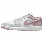 Air Jordan 1 Low Particle Rose White Moteri&scaron;ki sportbačiai Rožiniai Neutraliai pilki DC0774-606 40.5
