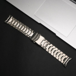 Nerūdijančio plieno apyrankė Google Pixel Watch 4 45mm priedams Prabangi rie&scaron;o apyrankė Google Watch Pixel 3 45mm Apyrankė Correa for Pixel 4 45mm sidabras