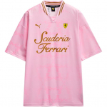 Puma Ferrari Yoh Mar&scaron;kinėliai Laisvi Raidžių Įdėklas V formos i&scaron;kirptė Trumpomis rankovėmis T-shirt Vyri&scaron;ki Vir&scaron;utiniai drabužiai 638394-03 L