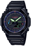 CASIO Virtualios RGB serijos laikrodis Juodas G-SHOCK Vaivoryk&scaron;tinis Žaidėjo GA-2100RGB-1AJF Vyri&scaron;kas