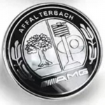 3D ABS logotipas automobilio priekinės grotelės priekinio variklio dangčio emblema lipdukas Mercedes Benz W203 W204 W205 W206 W212 W213 W221 W222 W223 priedams 57mm black sticker