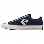 Converse Star Player 76 Patogūs Atsparūs dilimui Kvėpuojantys Žemi Kateboardo Batai Unisex Mėlyni Balti A07518C 40