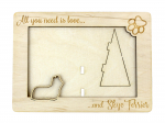 Silky Terrier - Photo frame, engraved wooden frame, a lovely gadget for the dog lover by Art-Dog