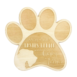 Cesky Terrier, Czech Terrier, Bohemian Terrier I - Mug coaster, engraved coaster with dog, gift for dog lover by Art-Dog brand