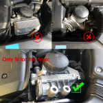 BMW N54 N55 žemos temperatūros alyvos termostatui, BMW E90 E91 E92 E93 F30 335i E60 E61 F10 F11 535i E82 E88 135i F22 F23 M235