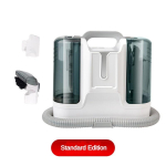 400W Mažas daugiafunkcinis audinių dulysių siurblys buitinis pur&scaron;kimo siurbimo integruotas įrenginys kilimų užuolaidų sofų valymo ma&scaron;ina Standard Edition gray