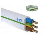 NKT instal PLUS CENTER YDYp kabelis 3x2.5 žo baltas 450/750 /100m/