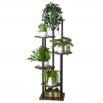 Gėlių vazonų stovas Metalinis Stovintis Loftas Augalai Lentyna 132 Cm [Kwietnik2]
