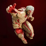 Kaiyodo Revoltech Amazing Yamaguchi: Attack on Titan Eren Jaeger - &Scaron;arvuotojo ir Moteri&scaron;kojo Titano Dvigubo Režimo Figūrėlė, puikiai tinkanti kasdieniam naudojimui