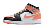 Jordan 1 Mid Baltas &Scaron;viesus Raudonasis &Scaron;aknis GS DM9077-108 38.5