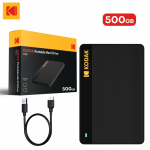Kodak ne&scaron;iojamasis i&scaron;orinis kietasis diskas P160 500GB USB 3.0 PHDD I&scaron;orinis kietasis diskas Puikiai tinka PS4/PS5 Xbox Mac PC 500GB