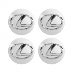 4 vnt. 62 mm automobilio emblemos rato centro dangtelio stebulės priedai, skirti &bdquo;Lexus F SPORT LBX NX RX 350h 450h ES UX 300e GS GX IS LS LX CT LC RC&ldquo;