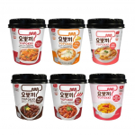 Korėjieti&scaron;ki greitai paruo&scaron;iami Tteokbokki Yopokki (6 tipai) 120g / Korėjieti&scaron;ki Tokpokki, Kfood, Autenti&scaron;kas korėjieti&scaron;kas maistas Set of 6 types