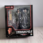 Mafex Terminatorius 2 Paskutinis teismas figūrėlė Mafex Nr.199 T-800 Arnoldas T2 Kolekcinė figūrėlė Veiksmo Figūrėlė Gimtadienio Kalėdiniai Žaislai