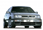 Fujimi Models Realinių sportinių automobilių serija 22 VW Golf VR6 1/24 Nr.. RS-22 juoda