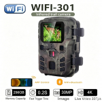 4K 50MP WiFi takosauginė kamera 940NM naktinio matymo judesio jutiklis Bluetooth medžioklės kamera APP atspari vandeniui laukiniams gyvūnams žaidimams China Mainland