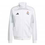 Adidas Real Madrid Miesto Puristas Dvigubo Mezgimo Užtraukiamas Džemperis JN3069 3XL pilka spalva