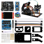 Simuliacinis radaro ultragarsinis jutiklis &bdquo;pasidaryk pats&ldquo; robotikos rinkinys su R3, 1,8 colių TFT SPI ekranu, sg90 servomotoriumi, skirtas Arduino