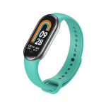 Silikoninis dirželis skirtas Xiaomi Mi Band 8 Correa Sport apyrankei Miband8 NFC i&scaron;maniajai apyrankei Pulseira pakeičiamiesiems MiBand 8 priedams For Xiaomi Mi Band 8