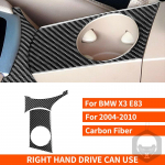 Skirtas BMW X3 E83 2004 2005 2006 2007 2008 2009 2010 Anglies pluo&scaron;to lipdukas Centrinio valdymo pavarų dėžės i&scaron;leidimo angos interjeras automobiliui 18 RHD