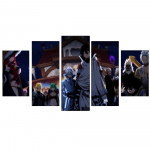 Namų dekoravimas Sienų menas Drobės paveikslai 5 vienetai Nuotraukos Fairy Tail Anime spaudiniai &Scaron;iuolaikiniai moduliniai plakatai Svetainės karkasai Be rėmo 20x35cm*2 20x45cm*2 20x55cm*1