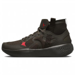 Air Jordan Delta 3 Mid Tamsaus &Scaron;okolado Vyri&scaron;ki Sportbačiai Rudi Infrared DR7614-206 42.5