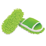 Chaussons Patins Clean and Go nettoyant pour le sol rose