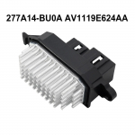 Pūstuvo &Scaron;ildytuvo Rezistorius Nissan Qashqai J11 2014-2020 277A1-4BU0A AV1119E624AA Automobilio Pūstuvo &Scaron;ildytuvų Rezistoriai CHINA
