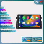 Ossuret 2 Din Android automobilio radijas BMW E46 M3 1999 -2006, Carplay Andriod Auto Multimedia Stereo Bluetooth 9 colių i&scaron;manusis ekranas SWC RDS OBD2 SWC P2CP 4Core 2G 32G AI