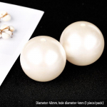 3-30mm Blizgūs Imitaciniai Perlai Karoliukai DIY Papuo&scaron;alams: Plaukų segtukai, Apyrankės, Karoliai ir Dekoratyviniai aksesuarai.