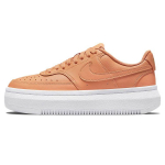 Nike Court Vision Alta &Scaron;viesiai konjako spalvos Moteri&scaron;ki kedai Rudo Balto Metalinio Aukso DM0113-200 37.5
