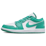 Air Jordan 1 Low New Emerald Moteri&scaron;ki sportbačiai Žali Balti DC0774-132 36.5