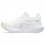 Asics Gel Nimbus 25 Balti Soothing Sea Moteri&scaron;ki sportbačiai Pure-Silver 1012B356-105 39.5