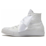Converse 1970-ųjų Chuck Taylor su rai&scaron;teliu Vestuviniai auk&scaron;takulniai drobės batai Unisex sportbačiai Balti A07078C 36.5