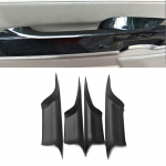 Skirta BMW 7 serijos F01/F02 2009&ndash;2015 730 740 750 760 Automobilio stiliaus salono durelių rankenos traukimo apsauginis greito montavimo dangtelis Front Matt Black