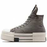 Converse Rick Owens X Drkshdw Dbl Drkstar Chuck 70 Auk&scaron;ti 'Washed Canvas Pack Concrete' Unisex 44.5 pilka spalva