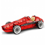 1809 vnt. Retro Formula 500 lenktyninio automobilio konstravimo kaladėlės 1:8 Automobilio Modelio Plytelės Stalo Ornamentas Vaikams Edukacinis &bdquo;Pasidaryk Pats&ldquo; Žaislas &Scaron;ventinė Dovana