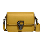 Coach Studio 12 Užsegimas raktu Daug ki&scaron;enėlių Odinė peties rankinė per petį Mažos moteri&scaron;kos rankinės Žąsies geltonos CC484-V5LQT Basic Set (Bag+Dust Bag)