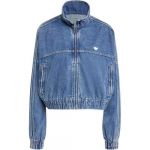 adidas Originals Premium Essentials Sportinis Džemperis Mink&scaron;tas Laisvas Džinsinis &Scaron;varkas L &scaron;viesiai mėlyna spalva